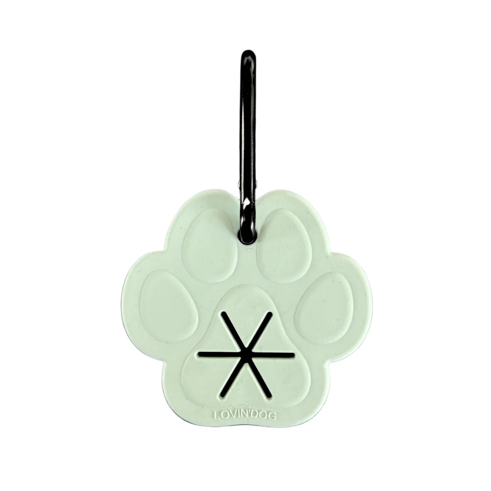 LOVIN'DOG Kotbeutelhalter PFOTE PALE MINT