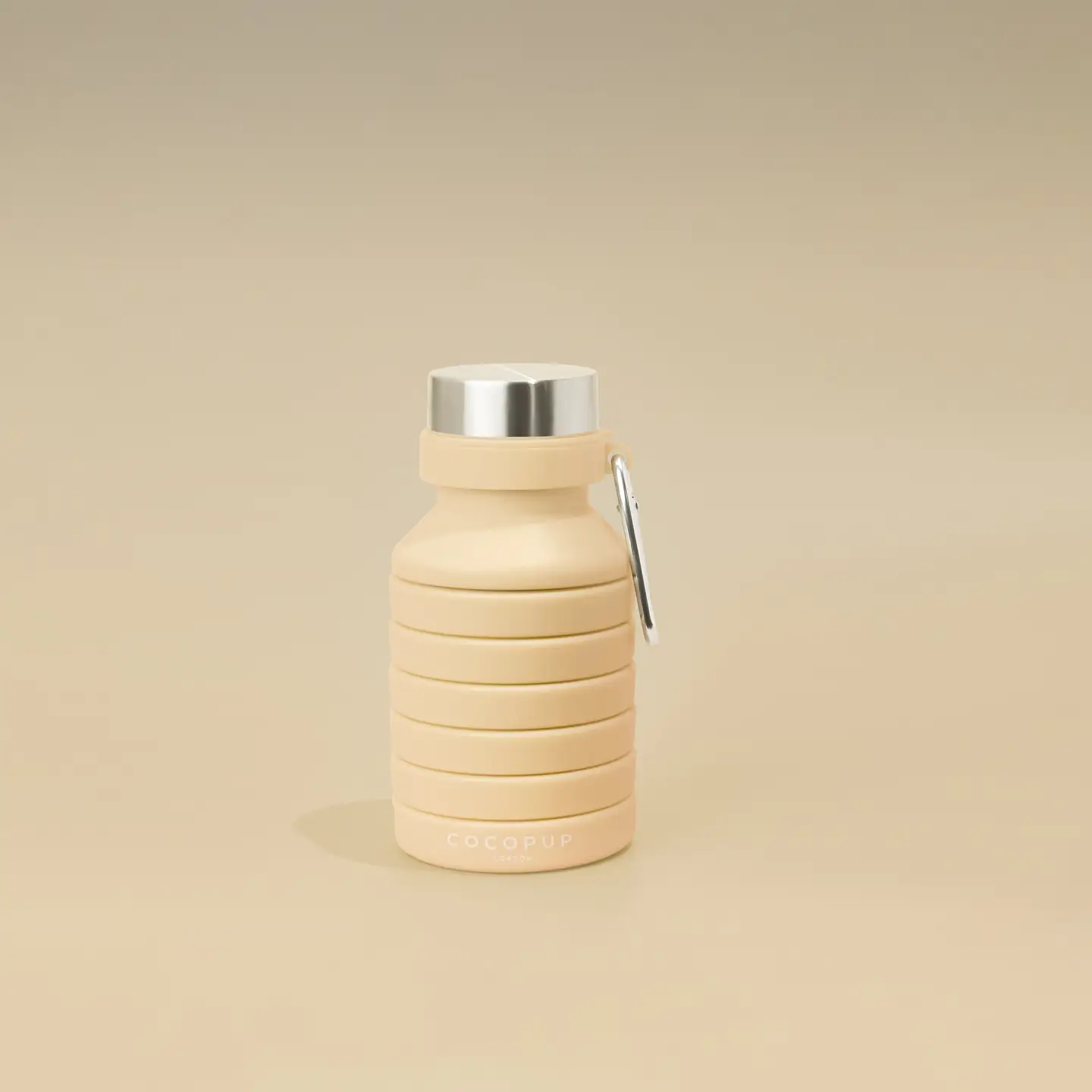 COCOPUP London Zusammenklappbare Trinkflasche – Nude