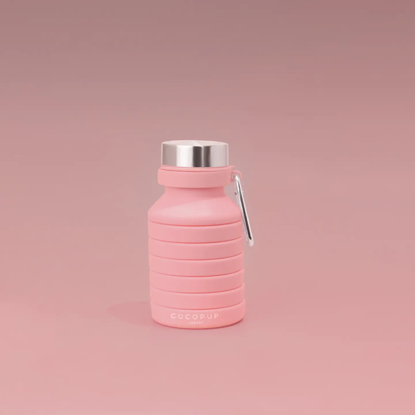 COCOPUP London Zusammenklappbare Trinkflasche – Pink