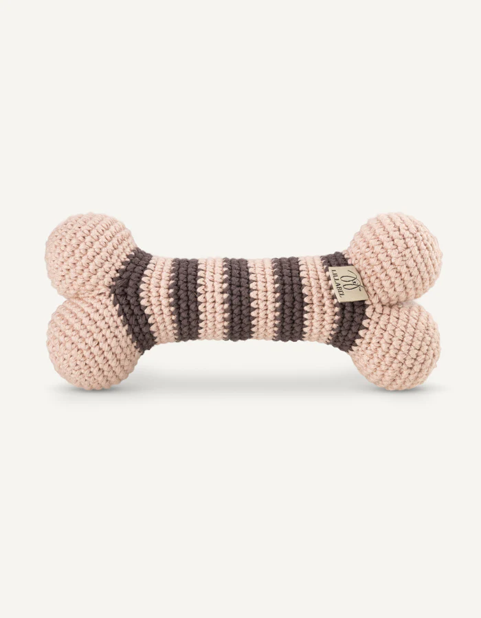 LILLABEL Knochen LILLY gehäkelt Soft Pink