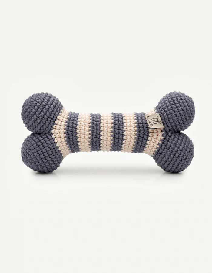 LILLABEL Knochen LILLY gehäkelt Nightshadow Blue