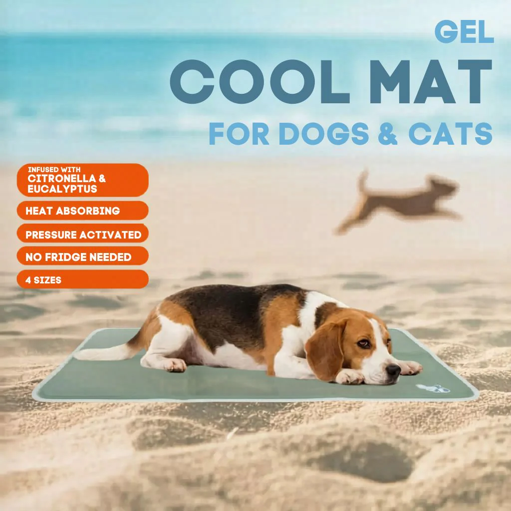 CoolPets Premium Gel Hundekühlmatte Lila
