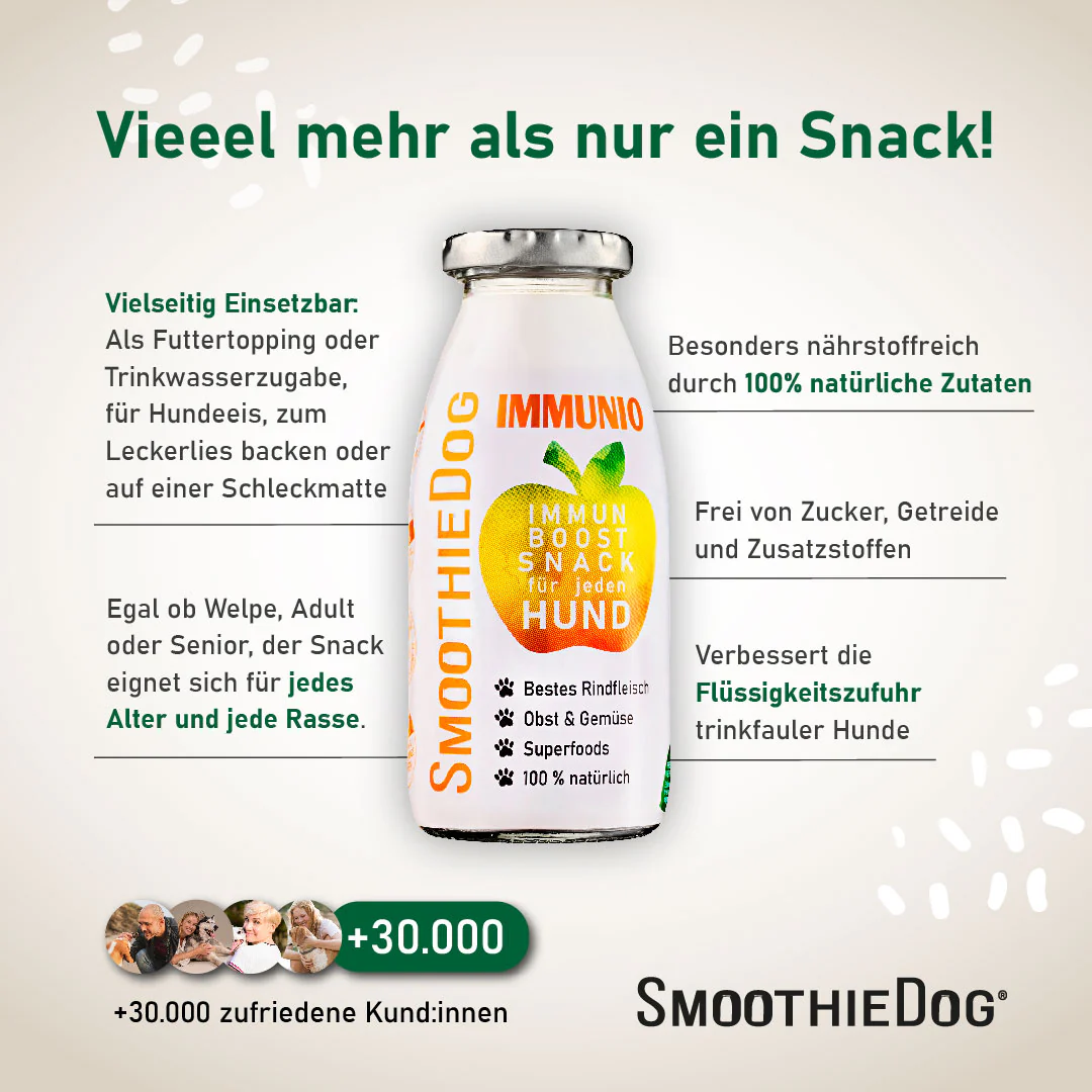 SmoothieDog IMMUNIO (Rind)