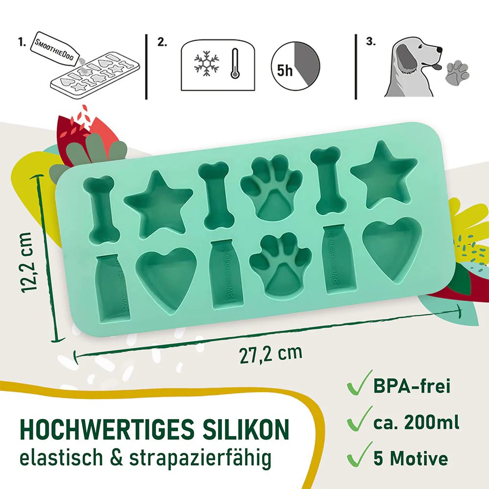 SmoothieDog Eiswürfelform