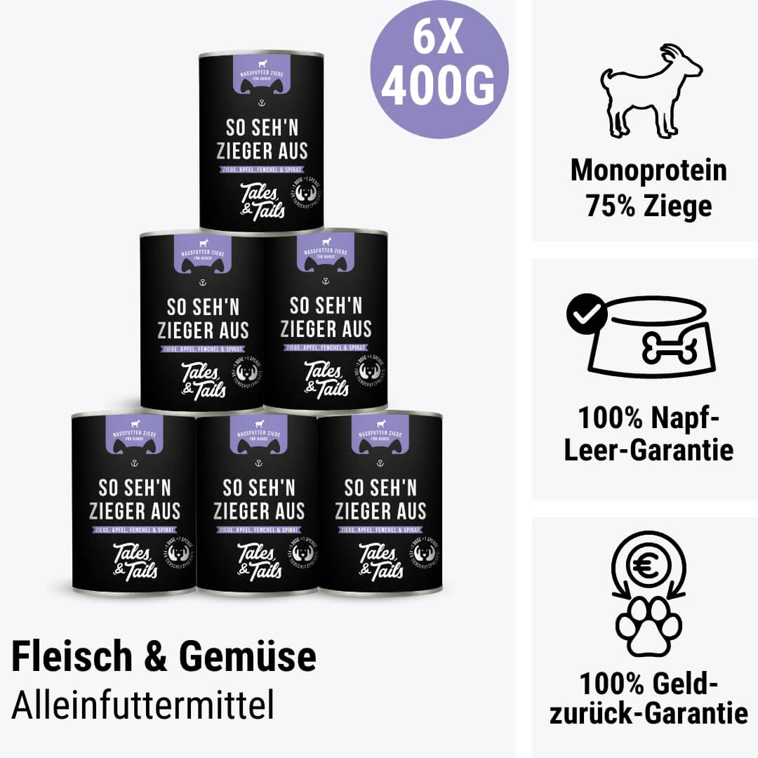 Tales & Tails So seh'n Zieger aus - 400g