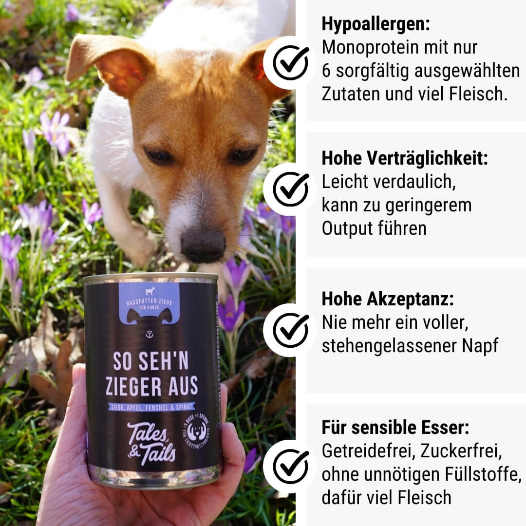 Tales & Tails So seh'n Zieger aus - 400g