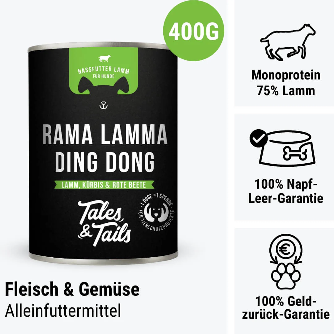 Tales & Tails Rama Lamma Ding Dong- 400g