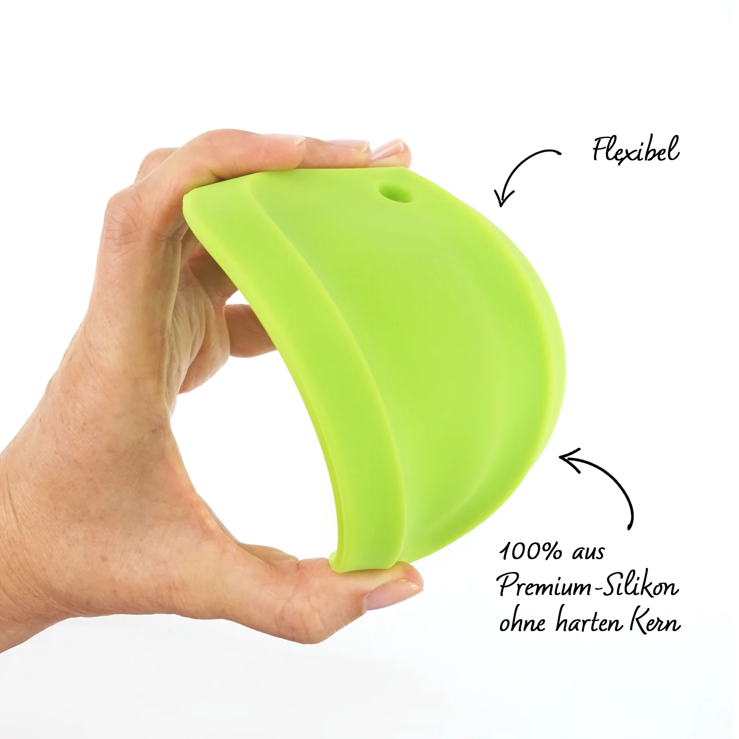 Collory Mini Knochen (2 cm) Backmatte + Schaber (Set)
