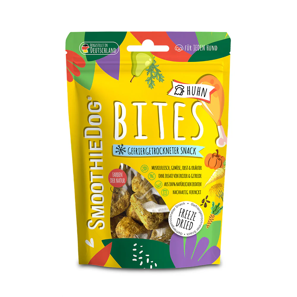 SmoothieDog Bites Huhn