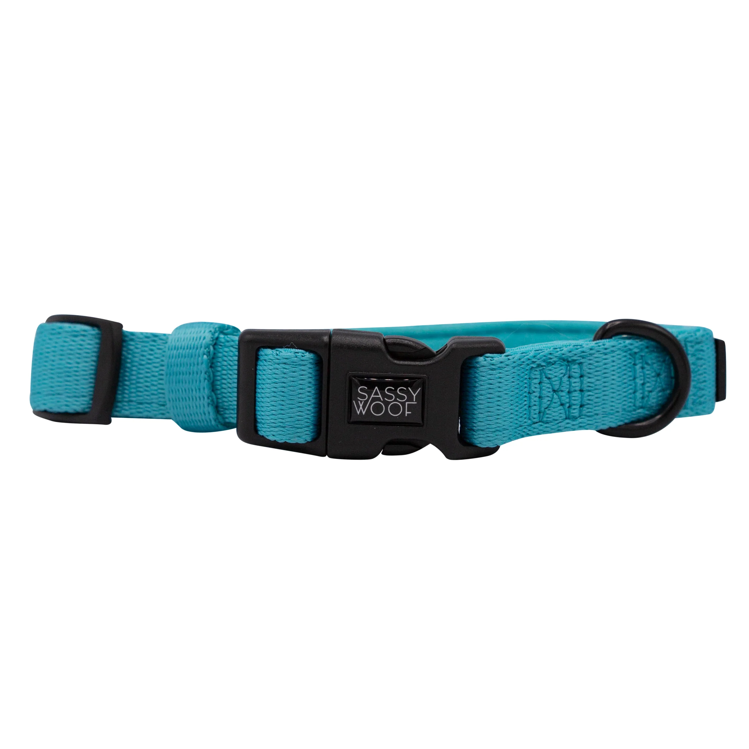 Sassy Woof Hundehalsband Neon Kollektion - Blau