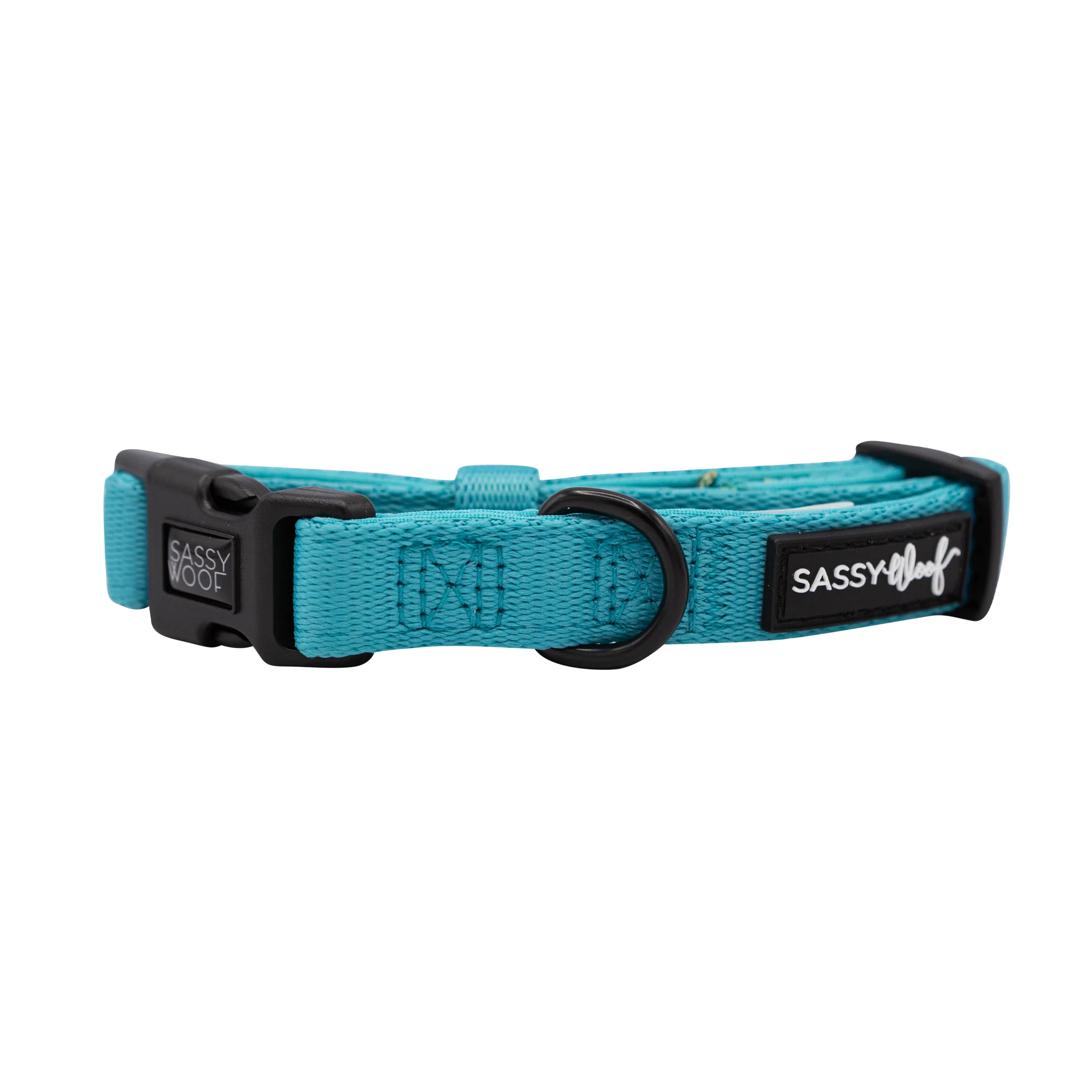 Sassy Woof Hundehalsband Neon Kollektion - Blau