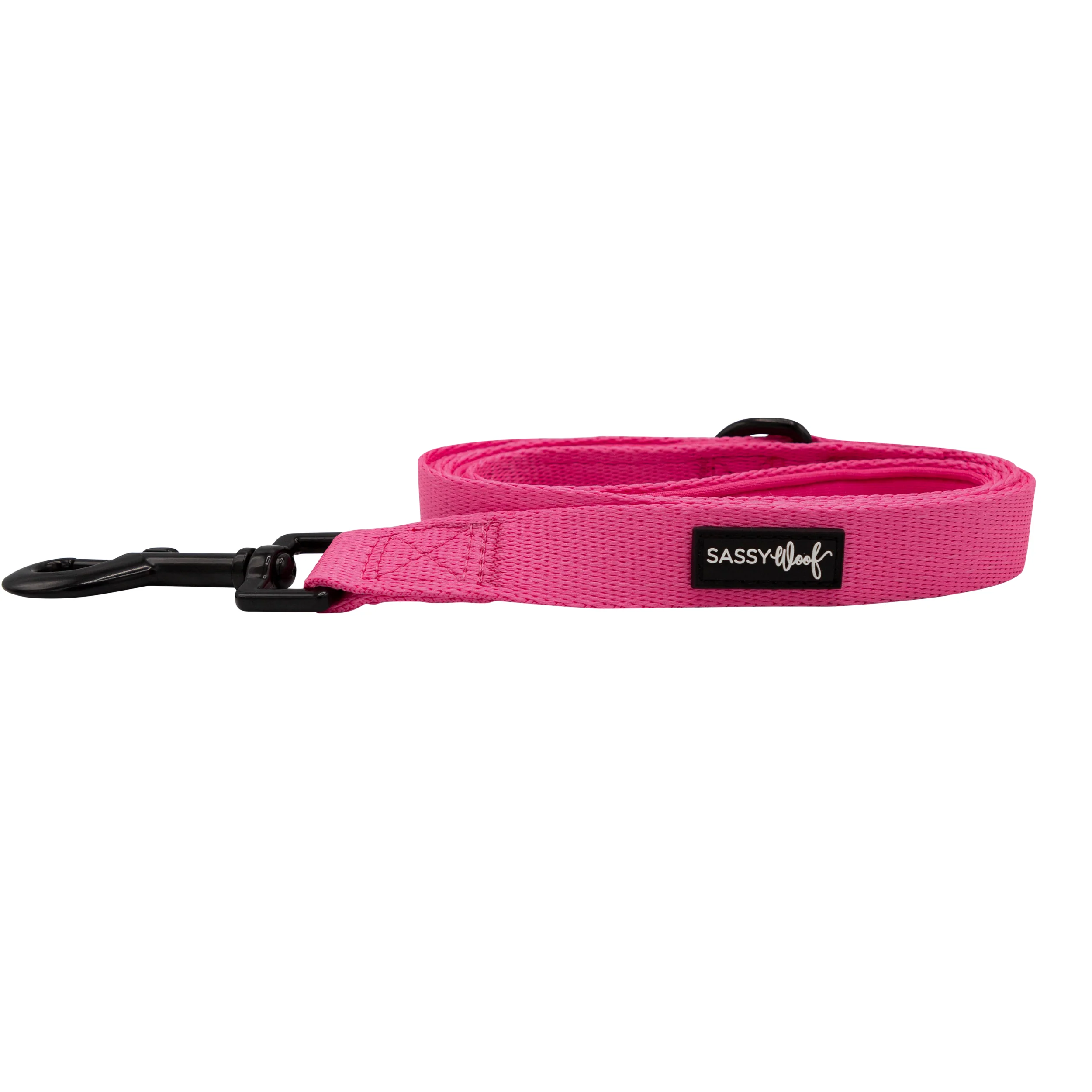 Sassy Woof Hundeleine Neon Kollektion - Pink