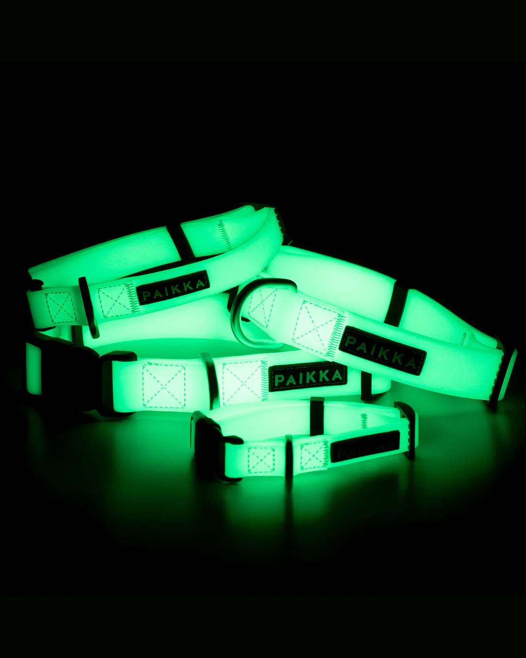 PAIKKA Glow Hundehalsband Rosa